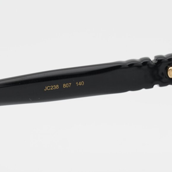 Jimmy Choo JC238 0807 00 Eyeglasses Black 55mm Rectangle Frame - Picture 6 of 10